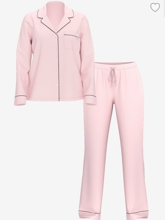 Victoria's Secret Other - Victoria's Secret SoSoft Modal Long Pajama Set Sz Small Angel Pink NWT